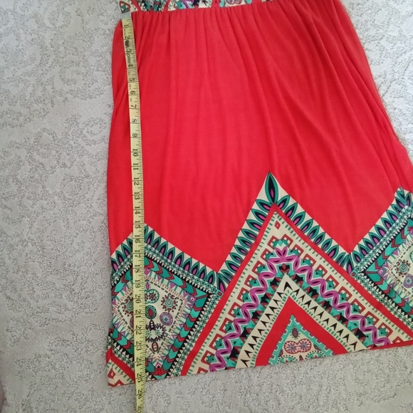 Boston Proper Dress, size 10, Orange - Picture 4 of 5